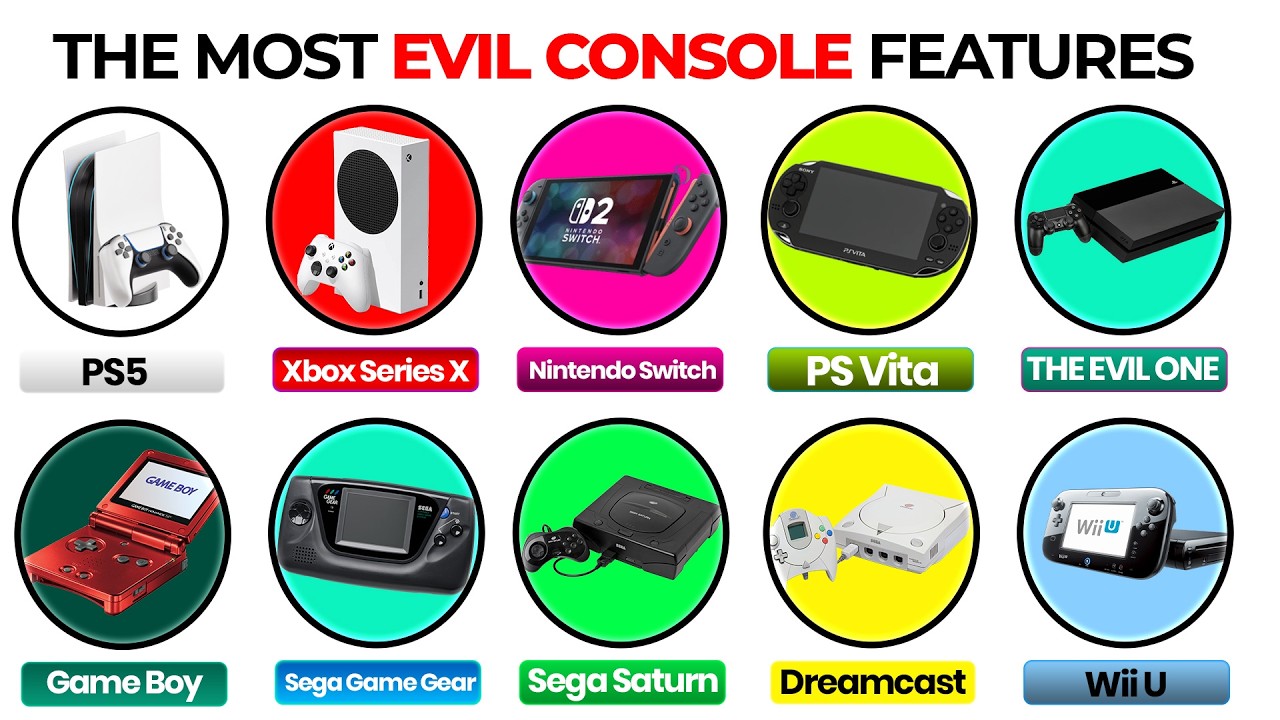 Every Console Most EVIL Feature Explained - YouTube