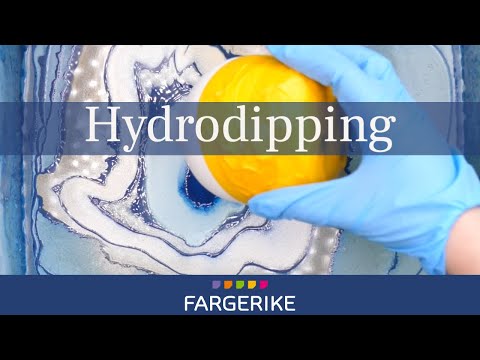 Hydrodipping med Spraymaling - Redesign