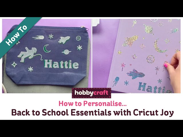 Stick It To The Man \\ Personalize Back To School with Cricut