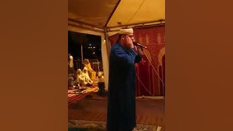 القارئ محمد بنونة اذان صلاة العشاء رمضان 1439 ببني ملال