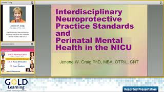 Interview w/ Jenene Craig | Neuroprotective Practice Standards | GOLD Neonatal 2018 Speaker