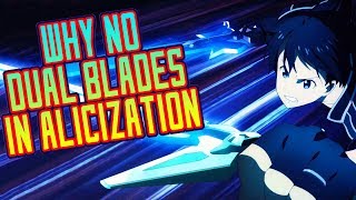 Why Doesn’t Kirito Dual Wield in Alicization? REAL TRUTH of Kirito | Sword Art Online Alicization