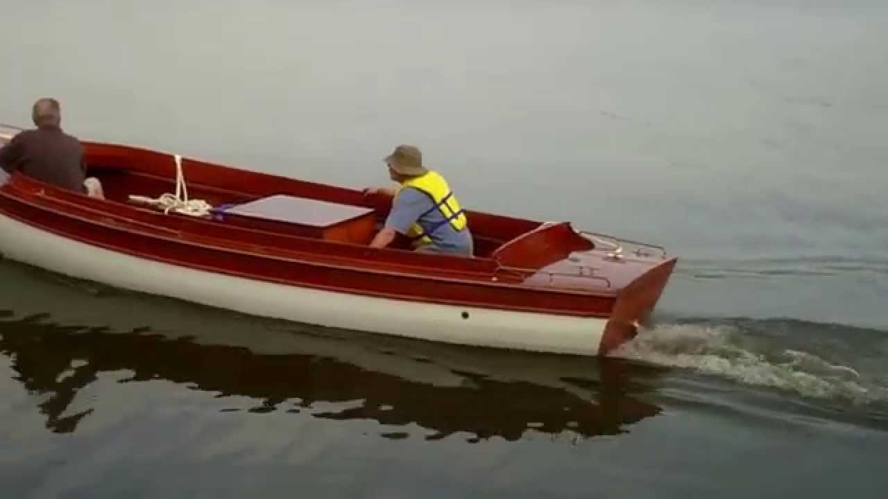 1914 Palmer Launch ROXANNE Water Test 8 3 2014