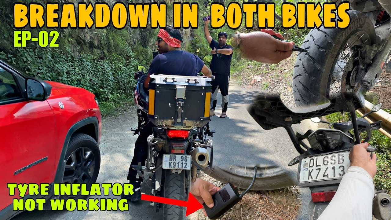 Munsiyari Pahuchne Se Pehle hi Dono Bikes Me Breakdown Ho Gya aur Phas gye😰 | Uttarakhand Ride EP-02