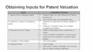 Session 22: The Option to Delay (Patents & Natural Resources)