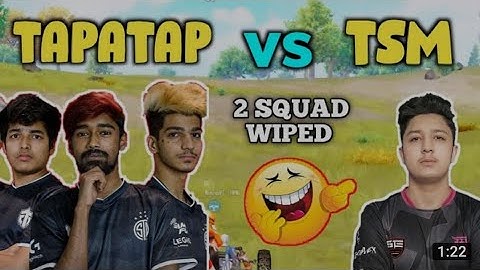 Team TapaTap Vs Tsm FtX | New Tsm vs Old Tsm Who Win 😳 | BGMi Creation