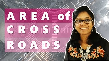 Mensuration | How to calculate the Area of Crossroads