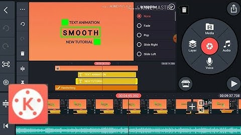 Create a DYNAMIC TITLE  Animation in mobile | Kinemaster Title Making | Text Animation