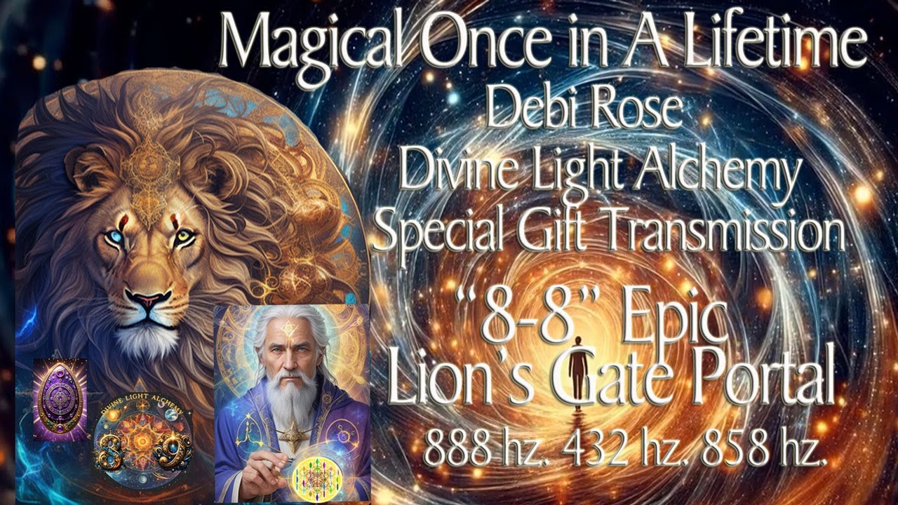Lion's Gate: 888 hz  Divine Abundance Love & Joy