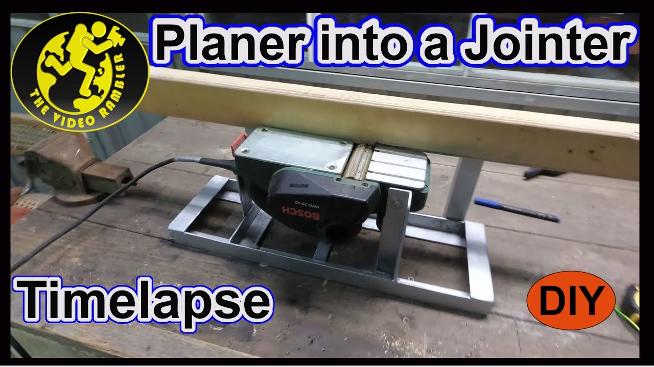 Make a Jointer from Handplaner Timelapse YouTube