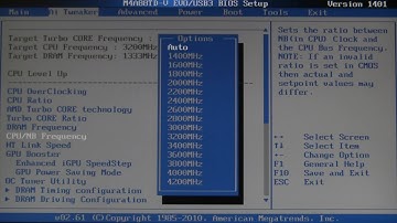 BIOS overview of the ASUS asus-m4a88td-v-evo part of a review @ Guru3D.com