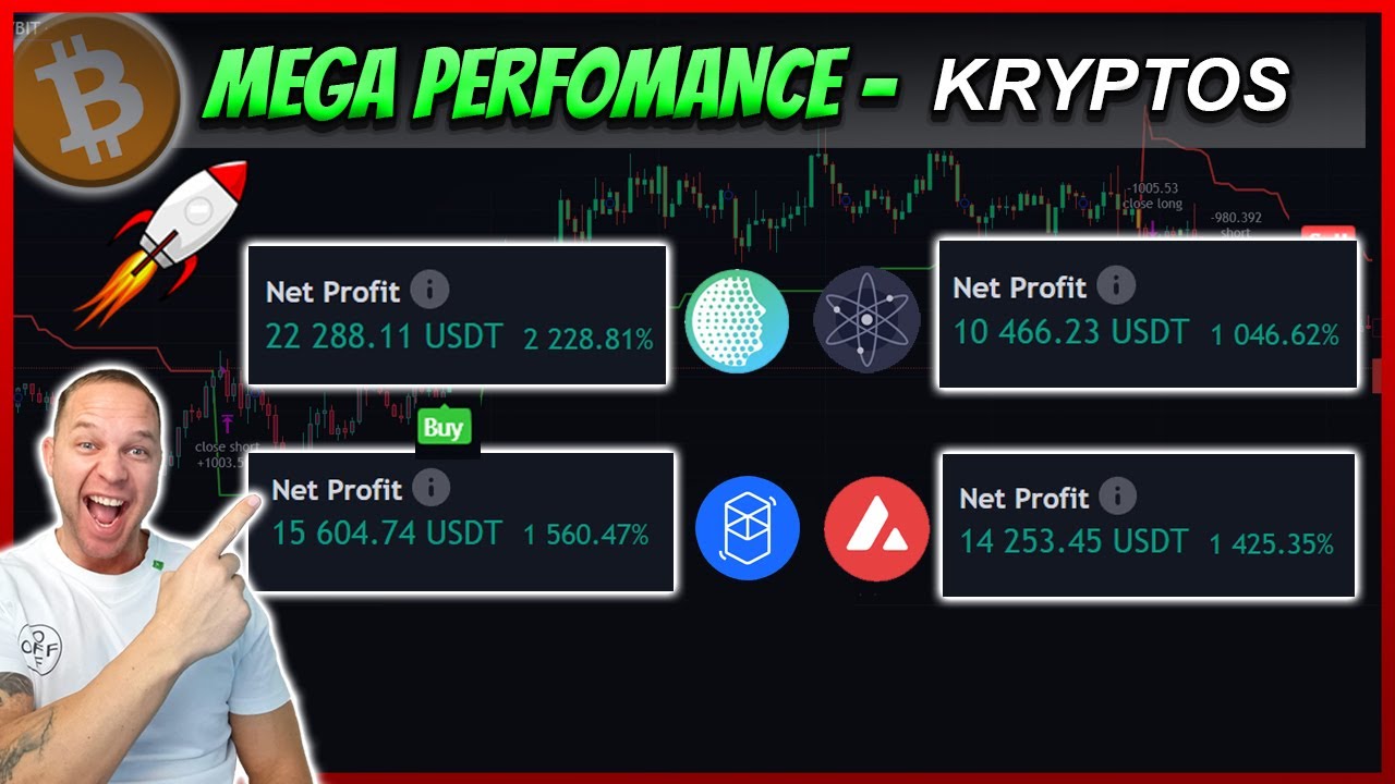 4 Kryptos mit MEGA Performance - Alle Settings zu meinem Trading ...