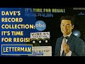 Dave&#39;s Record Collection: It&#39;s Time For Regis! | Letterman