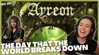 AYREON The Day That The World Breaks Down | Vocal Coach Reaction (& Analysis) | Jennifer Glatzhofer