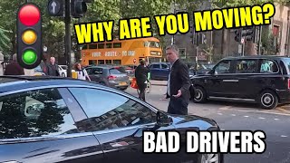 Pedestrian Tries to Cross — Drivers Refuse to Stop! - Bad Drivers