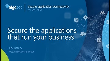 Securing Healthcare Application Connectivity, Anywhere, with AlgoSec