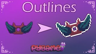 Outlines in Pygame