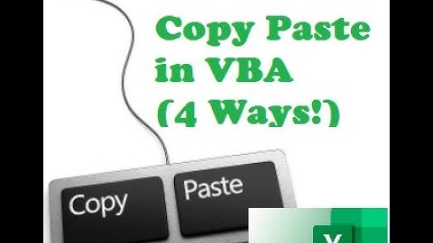004. 4 Ways to COPY PASTE Data in Excel VBA (Equal sign, Copy, PasteSpecial, Offset & Resize)