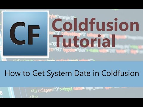 How to Get System Date in Coldfusion - Coldfusion Learning