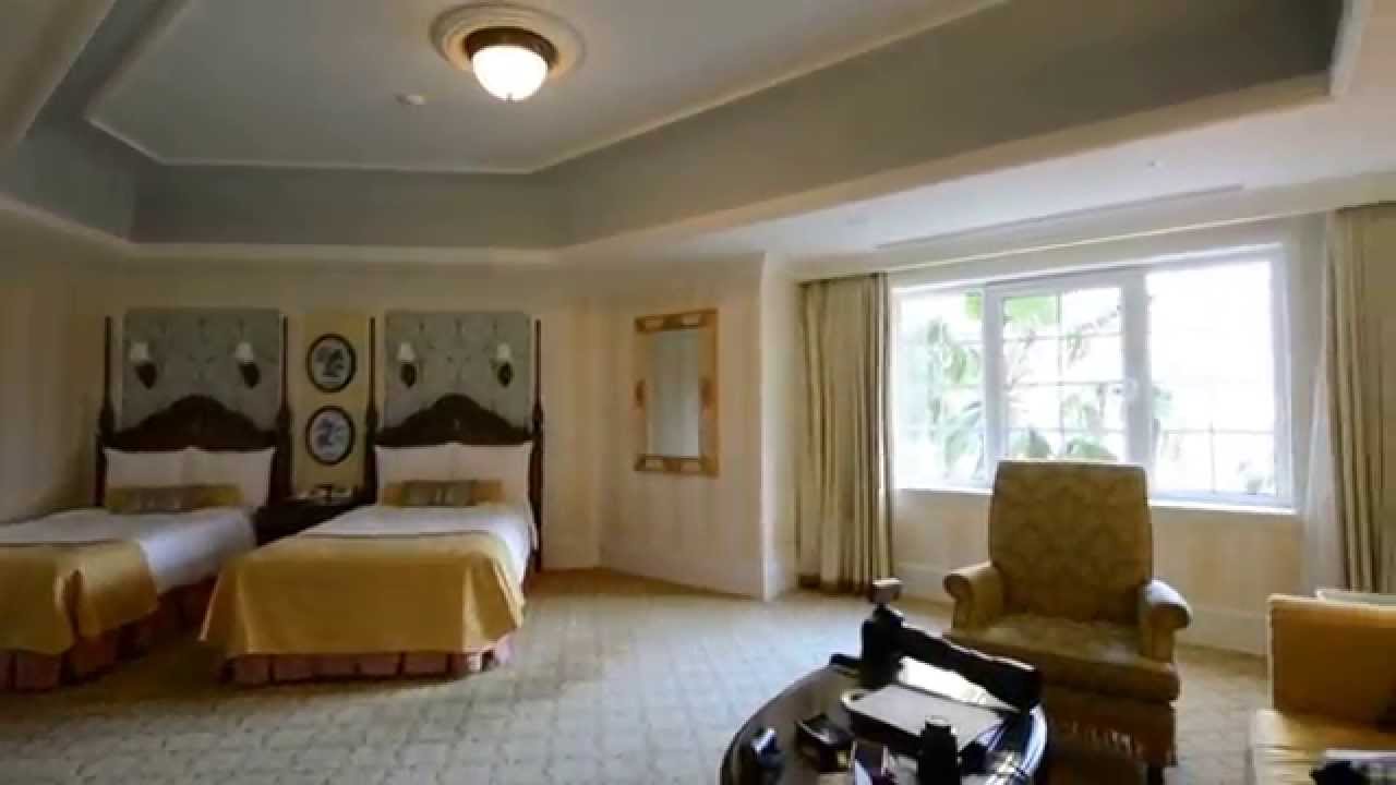 ディズニーランドホテルにひとりで泊まってみた 室内映像 Youtube