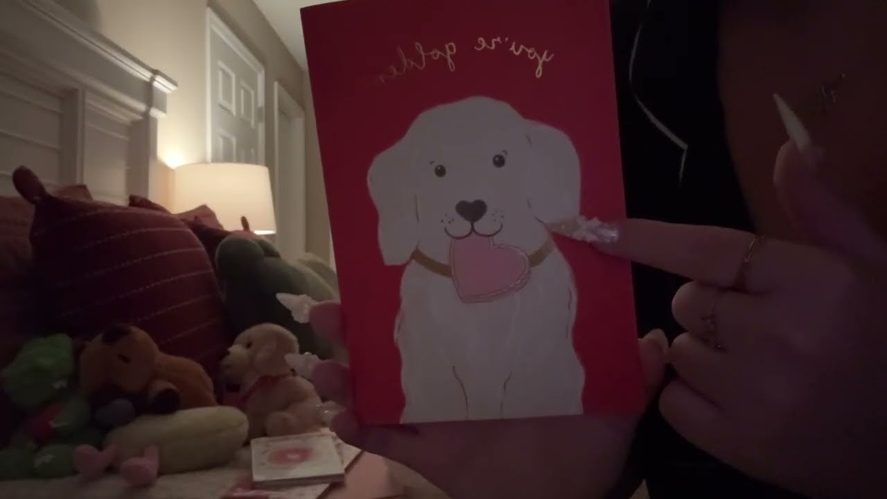☆彡 asmr valentine’s day haul ♡
