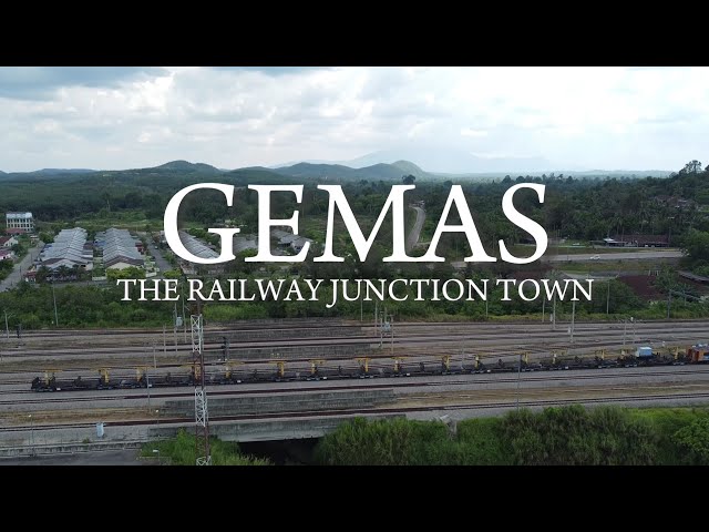 Gemas / The Railway Junction Town | Malaysia 🇲🇾 | Drone Flying Aerial Tour class=