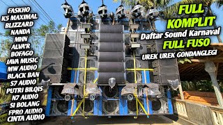 Komplitkarnaval  Fusodaftar Sound Karnaval Urek Urek Gondanglegi 2024