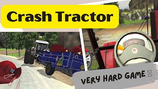 VERY HARD GAME ‼️Heavy tractor Trolley Cargo simulator 3d Hill Level 1 | Best Game Tractor Offline screenshot 5