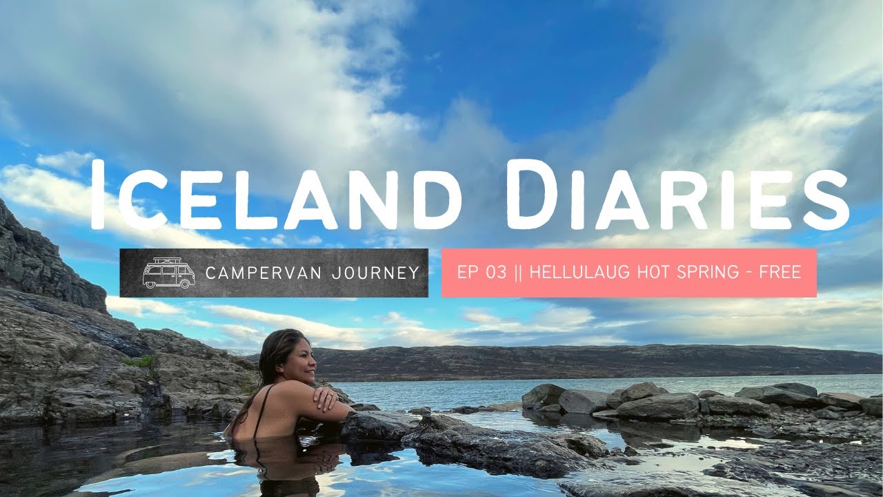 FREE Natural Hot Spring in ICELAND - Hellulaug in WestFjords — Hellulaug, Iceland — video poster