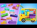 🚌 Learn Vehicles with Puzzle Fun! | Preschool & Toddler Learning