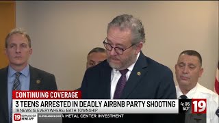 Police arrest 3 teens involved in Akron shooting