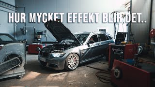 Bänkar 335i N54 med uppgraderade turbos!