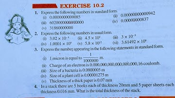 Class 8th maths l Exercise 10.2 l Chapter 10 l Exponents and power l Ncert l Solution l Cbse board