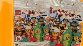 LEGO Minifigures - 20 серия. Распаковка 2-х пакетиков