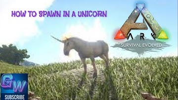 How to spawn in a Unicorn in Ark Survival Evolved The Lost Island