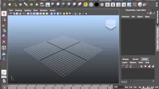 [Maya+Tutorial]  5 Menus & Tabs