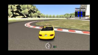 Assetto Corsa official Miata NA drift attempt - Nikko Circuit