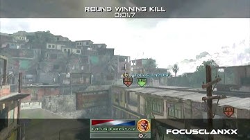 Cross map throwing knife ending
