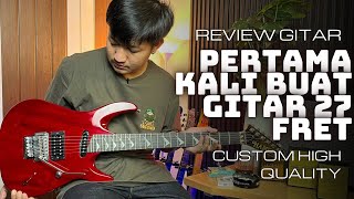 READY STOCK GITAR HAMER 27 FRET CUSTOM HIGH QUALITY | SIAPA CEPAT DIA DAPAT 👻