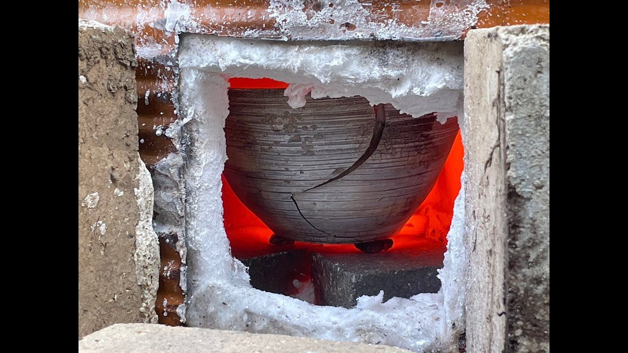 🏺 GLAÇURE AU SEL - CUIRE SES POTERIES #POTERIE