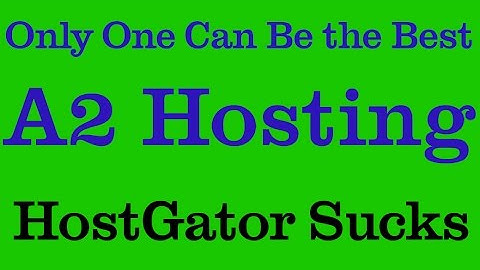 HostGator Sucks  | A2 Hosting |  Best Web Hosting Service - Yorkton, Saskatchewan