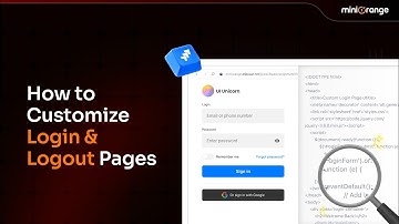 Login & Logout Page Customization Demo for Jira with miniOrange OAuth/OIDC SSO | How it Works