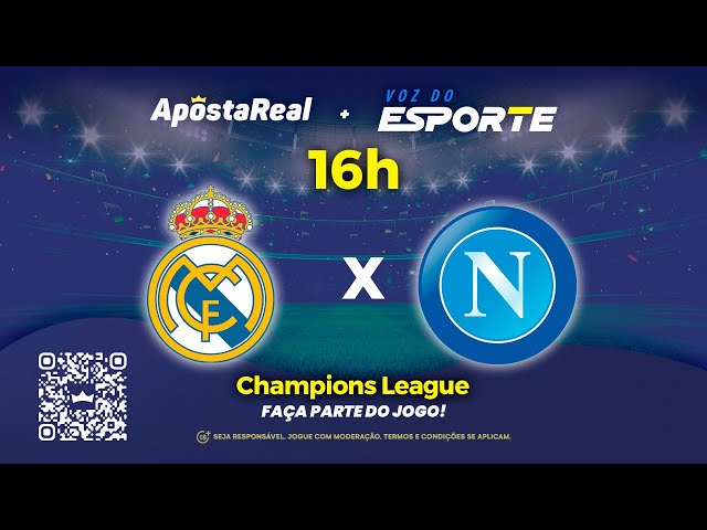 Real Madrid x Napoli pela Champions League 2023/24: onde assistir ao vivo -  Mundo Conectado