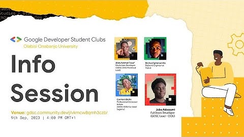 GDSC OOU Info Session 2023/24