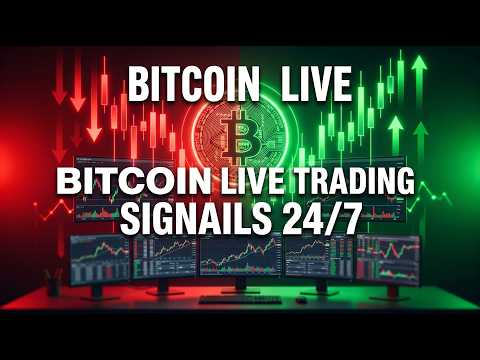 BITCOIN LIVE TRADING SIGNALS 24/7: BTC/ETH Chart Watch #BITCOINLIVETRADINGSIGNALS247
