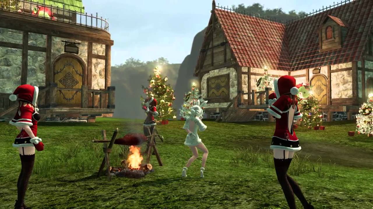 ArcheAge KR Christmas Event and Package YouTube