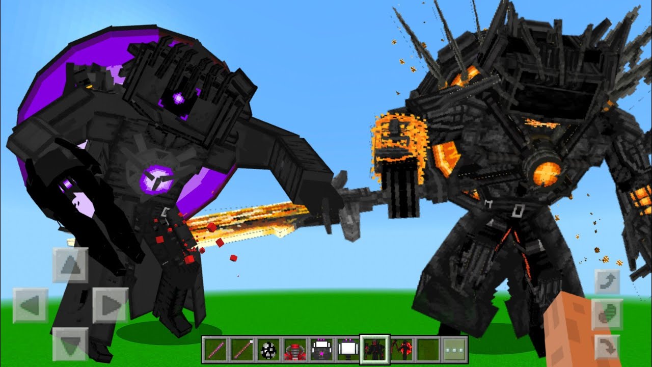 Skibidi Toilet ADDON by GOJIDRAW in Minecraft PE 