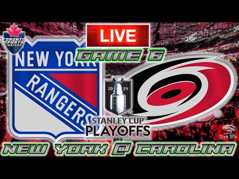 видео: New York Rangers vs Carolina Hurricanes Game 6 LIVE Stream Game Audio | NHL Playoffs Cast & Chat