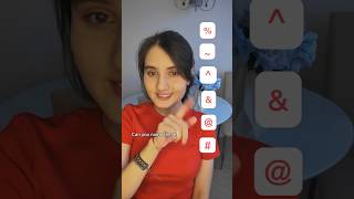 Can you name these symbols in English? #english #easyenglish #learnenglish