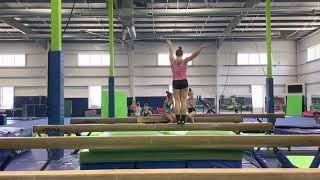split half on high beam